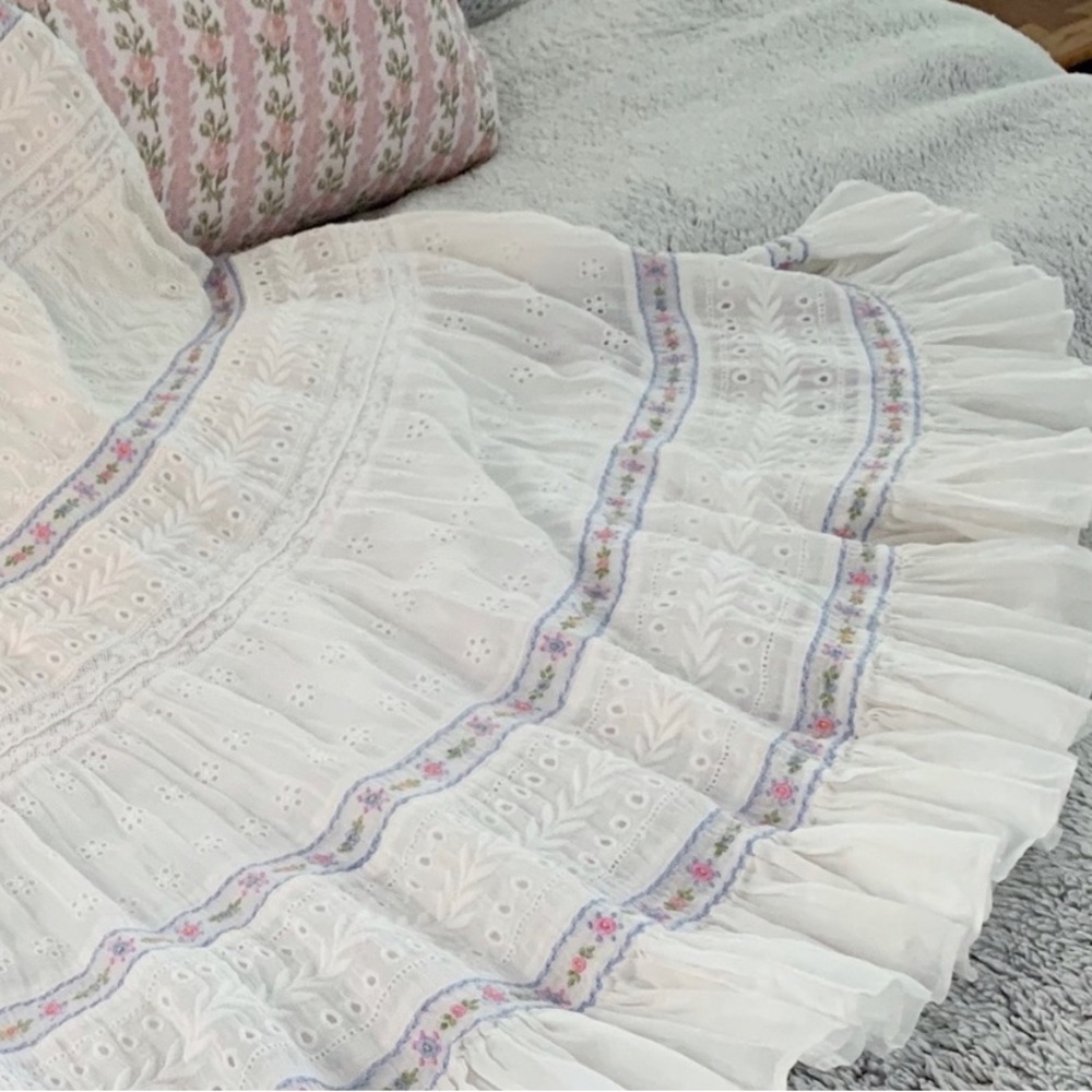 Loveshackfancy Set: Eyelet Top And Matching Skirt… - image 4